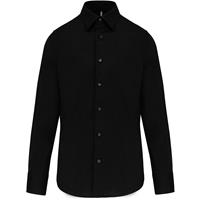 Camisa strech manga larga hombre