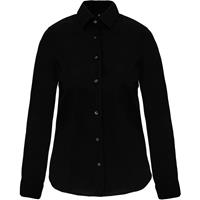 Camisa stretch manga larga mujer