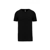 Camiseta con elastano cuello de pico hombre