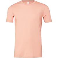 Camiseta cuello redondo hombre heather