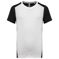 Camiseta de deporte ecorresponsable bicolor hombre