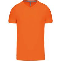Camiseta manga corta y cuello de pico