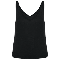 Camiseta de tirantes de lino mujer