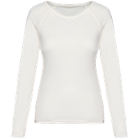 Camiseta ecorresponsable manga larga raglan mujer