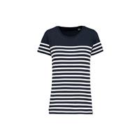Camiseta marinera algodón orgánico mujer