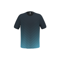 Camiseta multideporte de poliéster realzado unisex