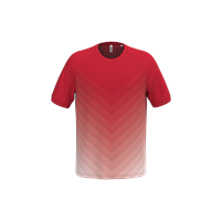 Camiseta multideporte de poliéster realzado unisex