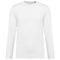 Camiseta supima® cuello redondo manga larga hombre