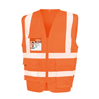 Chaleco de seguridad con cremallera