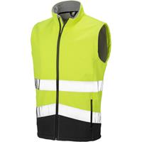 Chaleco softshell alta visibilidad
