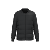Chaqueta acolchada ecorresponsable con cuello tipo beisbolera unisex