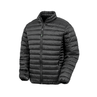 Chaqueta acolchada reciclada sin capucha