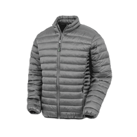 Chaqueta acolchada reciclada sin capucha