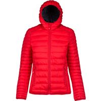Chaqueta acolchada y ligera con capucha mujer