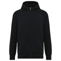 Chaqueta con cremallera y capucha hombre