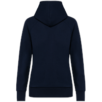 Chaqueta con cremallera y capucha mujer