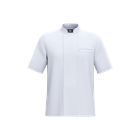 Chaqueta de cocina ecorresponsable de manga corta unisex