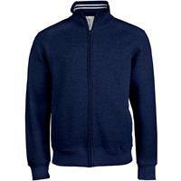 Chaqueta de felpa con cremallera hombre