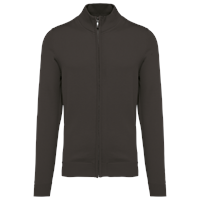 Chaqueta de punto con cremallera hombre