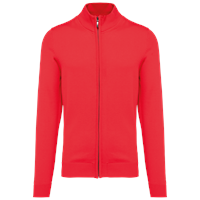Chaqueta de punto con cremallera hombre