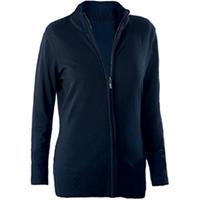 Chaqueta de punto con cremallera mujer