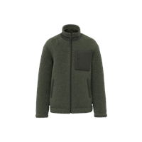 Chaqueta ecorresponsable de sherpa unisex