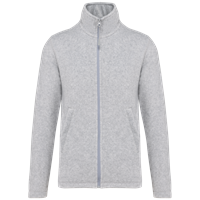 Chaqueta micropolar con cremallera hombre