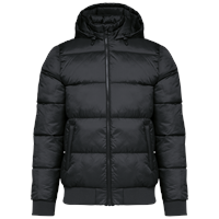 Chaqueta ripstop reciclada con capucha unisex