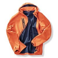 Chaqueta softshell 3 capas reciclada con capucha unisex<br/>