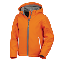 Chaqueta softshell capucha niños