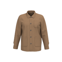 Chaqueta tipo worker ecorresponsable de efecto lavado unisex