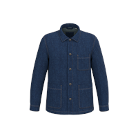 Chaqueta vaquera ecorresponsable de hombros caídos unisex