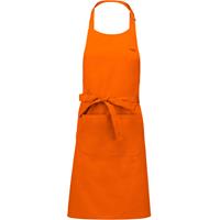 Delantal poliéster/algodón con bolsillo