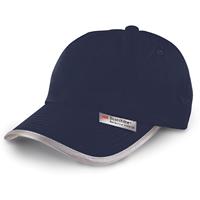 Gorra con bordes reflectantes