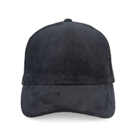 Gorra de pana ecorresponsable 6 paneles unisex
