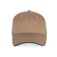 Gorra sandwich contrastado 6 paneles