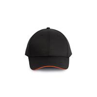 Gorra sandwich contrastado 6 paneles