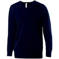 Jersey cuello de pico hombre
