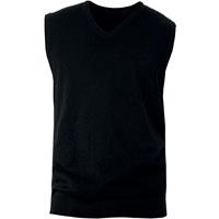Jersey cuello de pico sin mangas