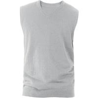 Jersey cuello de pico sin mangas