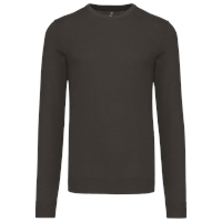 Jersey cuello redondo manga larga hombre