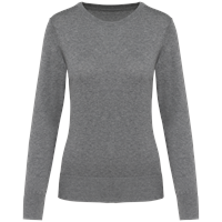 Jersey supima® cuello redondo mujer