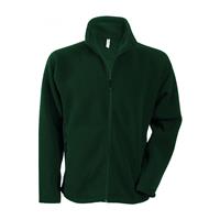 Chaqueta micropolar con cremallera y mangas raglán hombre