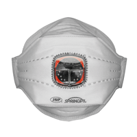 Mascarilla desechable springfit™ ffp3v (435) de tres capas con válvula typhoon