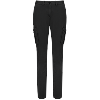 Pantalón cargo ecorresponsable efecto lavado mujer