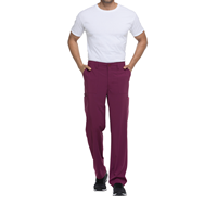 Pantalón con cordón de ajuste y tiro estándar hombre<br/>