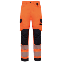 Pantalón de seguridad reciclado multibolsillos unisex