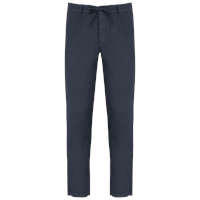 Pantalón efecto lavado de lino hombre