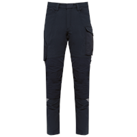 Pantalón stretch reciclado multibolsillos unisex