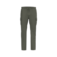Pantalón tipo cargo ecorresponsable efecto lavado french terry hombre